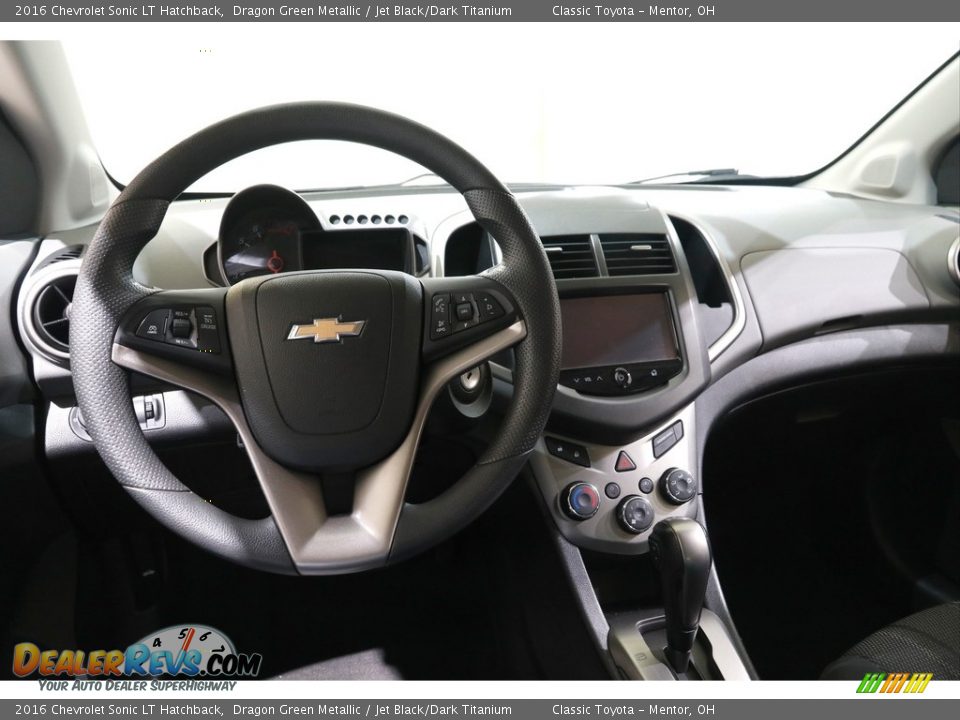 Dashboard of 2016 Chevrolet Sonic LT Hatchback Photo #6