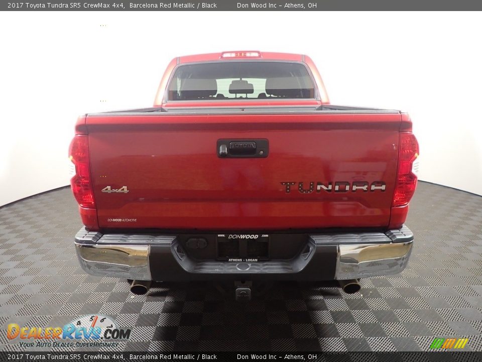 2017 Toyota Tundra SR5 CrewMax 4x4 Barcelona Red Metallic / Black Photo #14