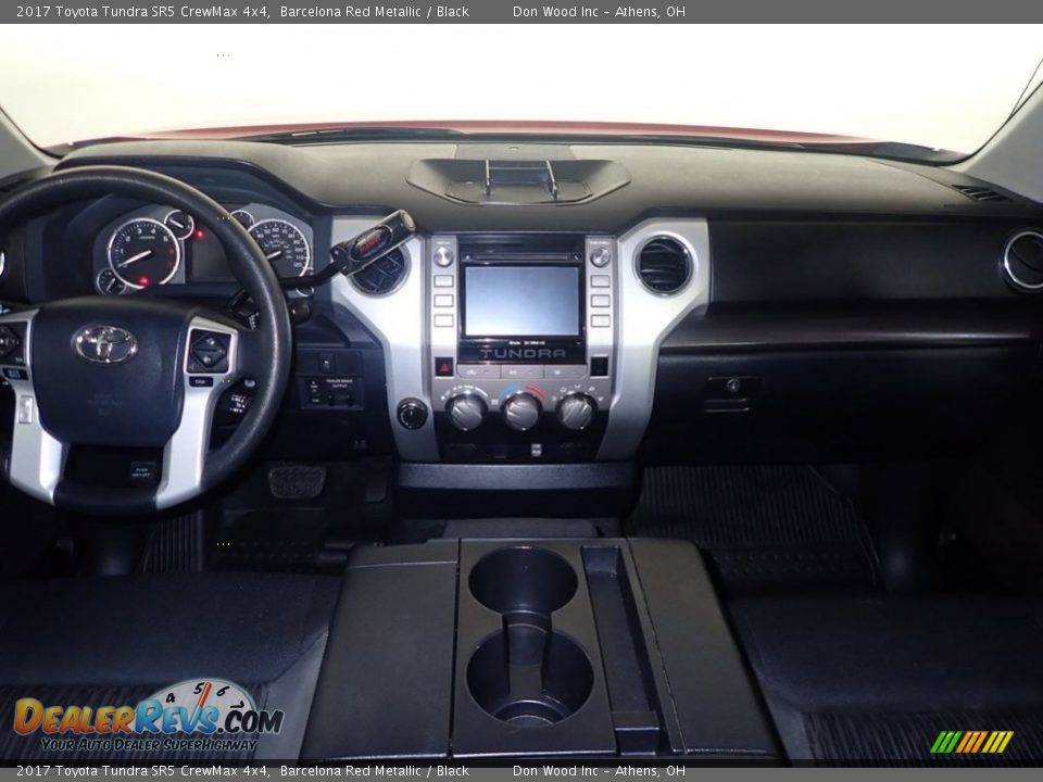2017 Toyota Tundra SR5 CrewMax 4x4 Barcelona Red Metallic / Black Photo #25
