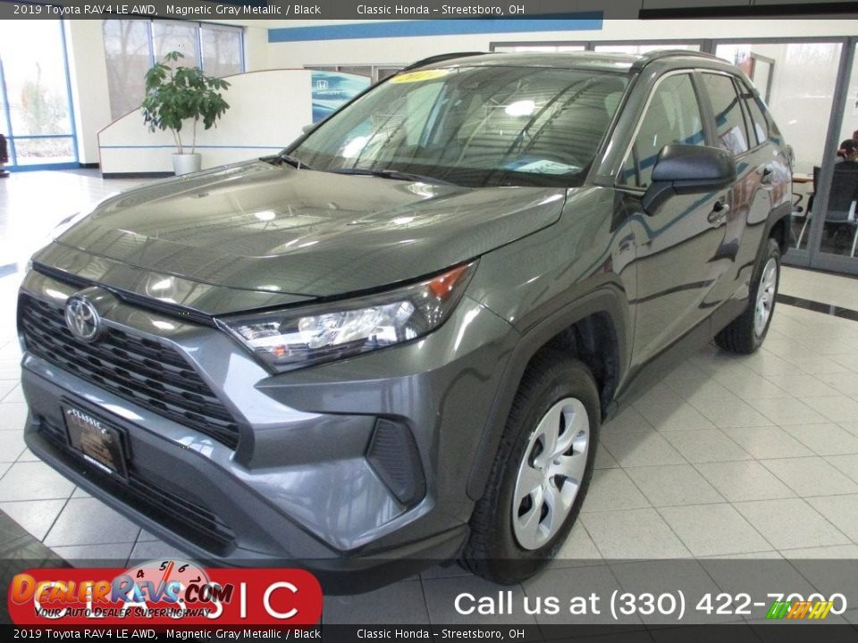 2019 Toyota RAV4 LE AWD Magnetic Gray Metallic / Black Photo #1