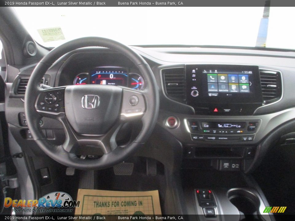 2019 Honda Passport EX-L Lunar Silver Metallic / Black Photo #15