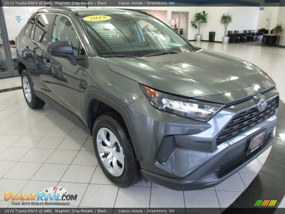 2019 Toyota RAV4 LE AWD Magnetic Gray Metallic / Black Photo #3