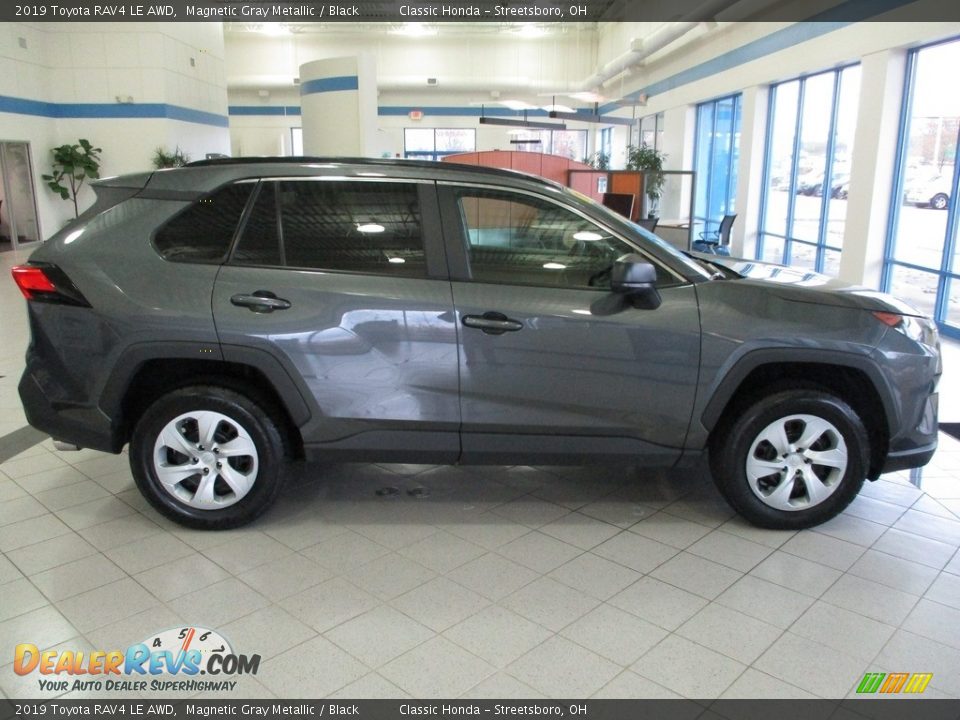 2019 Toyota RAV4 LE AWD Magnetic Gray Metallic / Black Photo #4