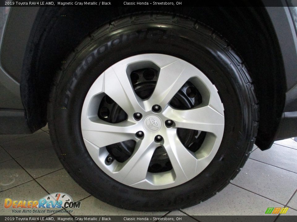 2019 Toyota RAV4 LE AWD Magnetic Gray Metallic / Black Photo #5
