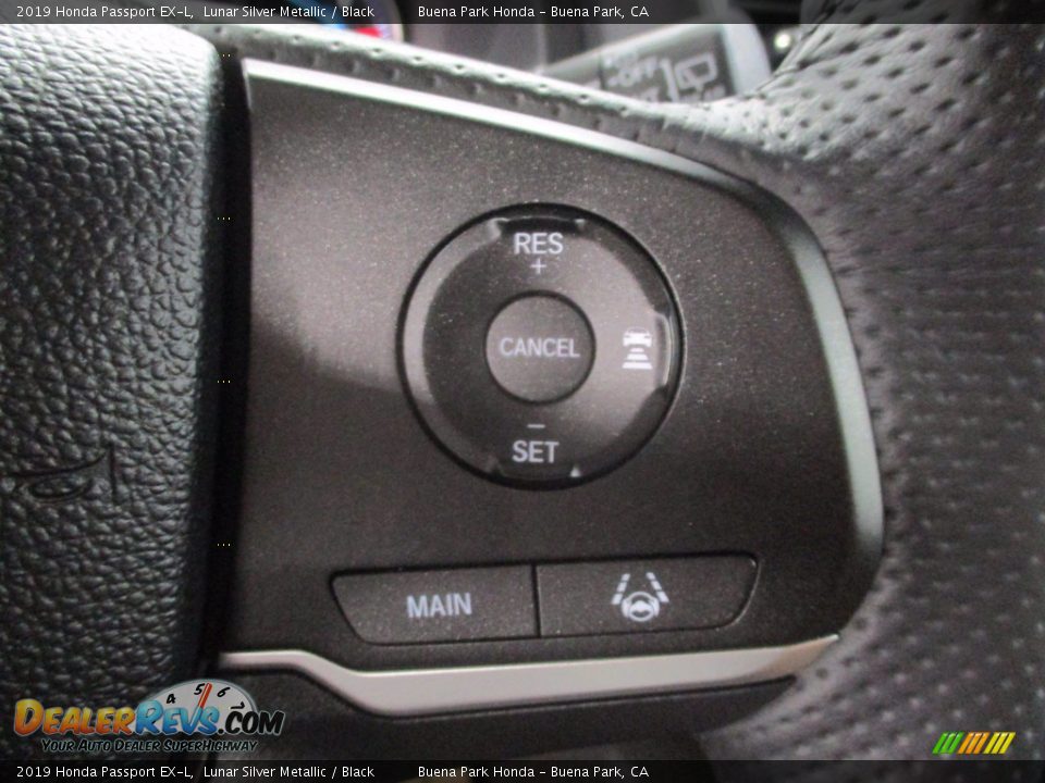 2019 Honda Passport EX-L Lunar Silver Metallic / Black Photo #17