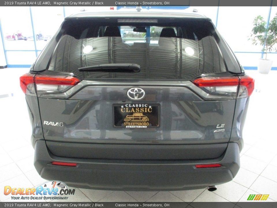 2019 Toyota RAV4 LE AWD Magnetic Gray Metallic / Black Photo #8