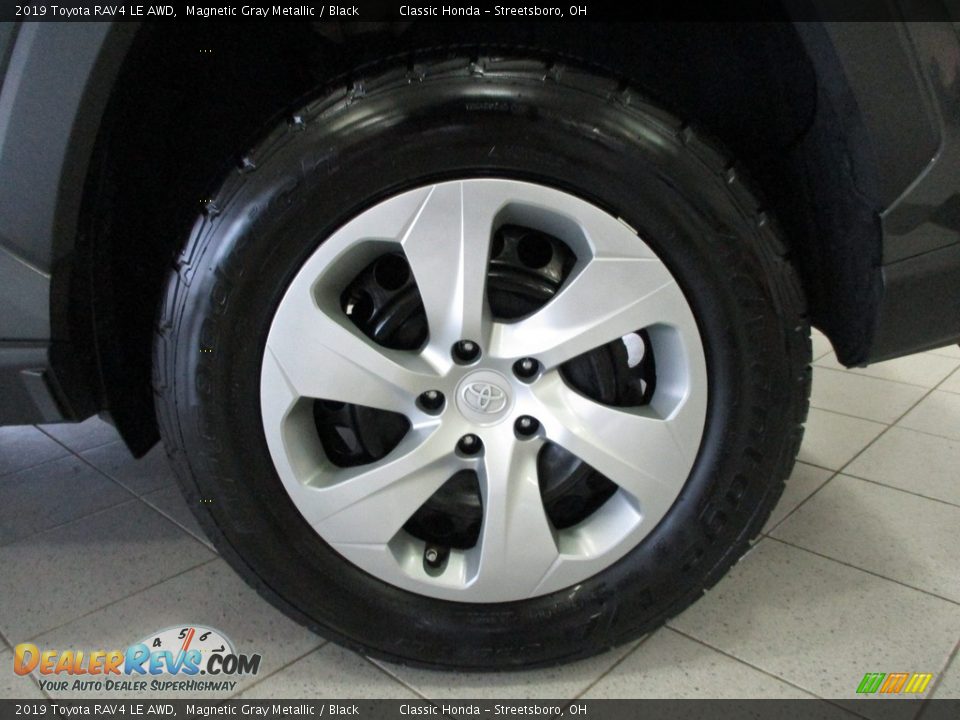 2019 Toyota RAV4 LE AWD Magnetic Gray Metallic / Black Photo #11