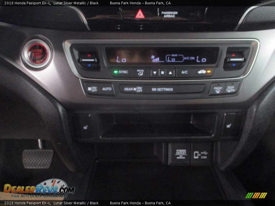 2019 Honda Passport EX-L Lunar Silver Metallic / Black Photo #24
