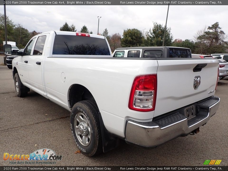 2020 Ram 2500 Tradesman Crew Cab 4x4 Bright White / Black/Diesel Gray Photo #3