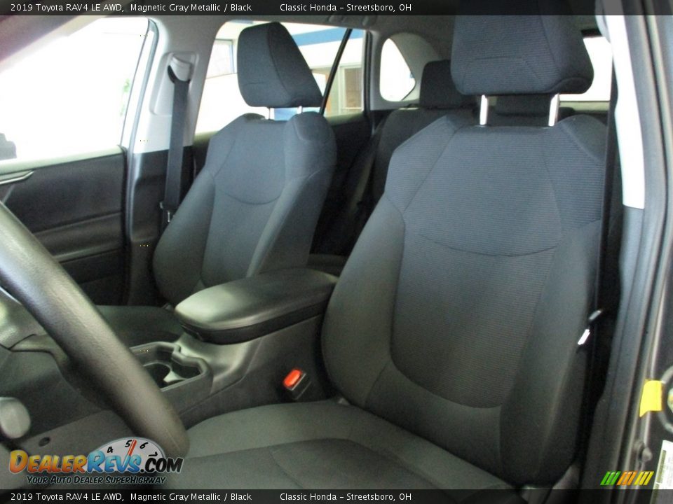 2019 Toyota RAV4 LE AWD Magnetic Gray Metallic / Black Photo #28