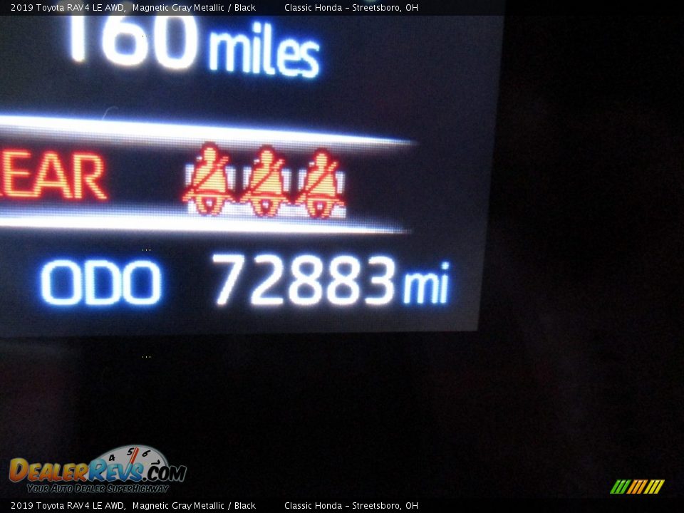 2019 Toyota RAV4 LE AWD Magnetic Gray Metallic / Black Photo #31