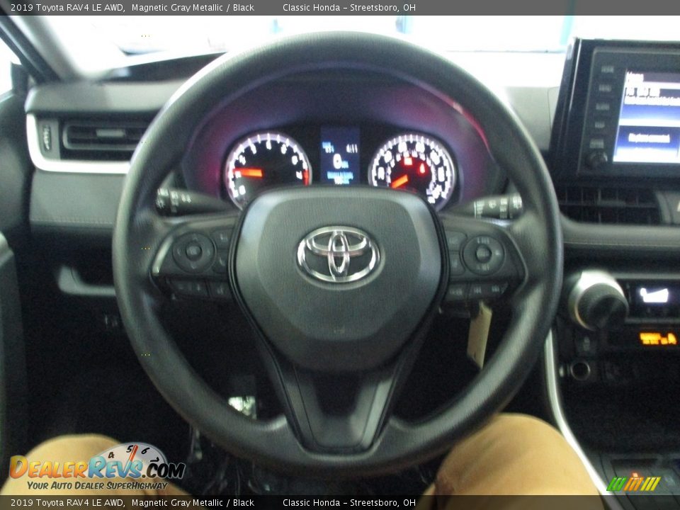 2019 Toyota RAV4 LE AWD Magnetic Gray Metallic / Black Photo #32
