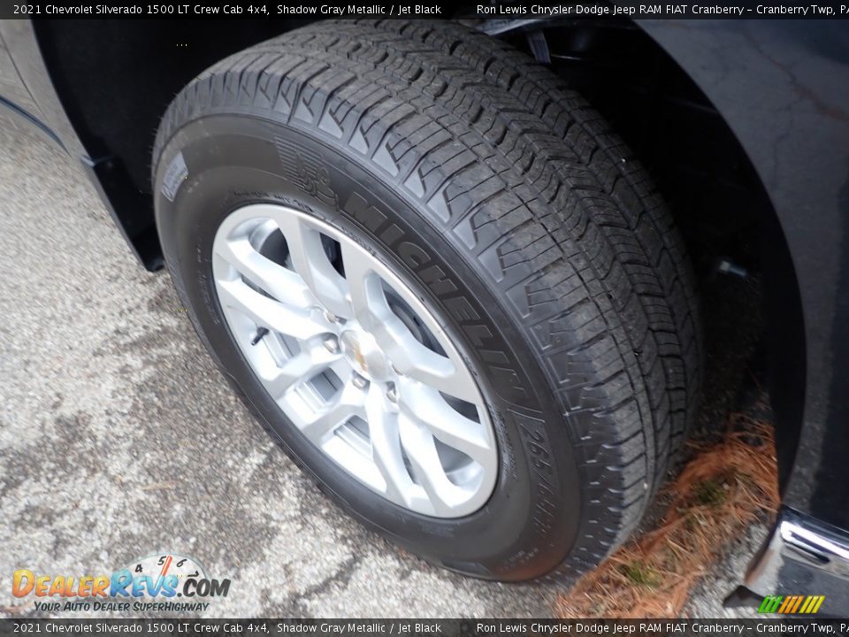 2021 Chevrolet Silverado 1500 LT Crew Cab 4x4 Shadow Gray Metallic / Jet Black Photo #5