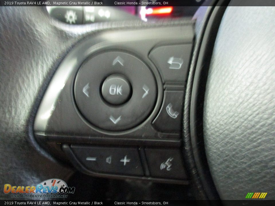 2019 Toyota RAV4 LE AWD Magnetic Gray Metallic / Black Photo #33