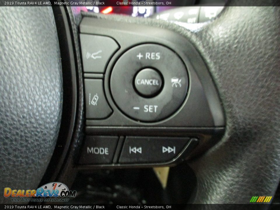 2019 Toyota RAV4 LE AWD Magnetic Gray Metallic / Black Photo #34