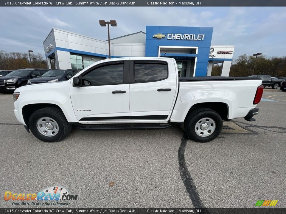 Summit White 2015 Chevrolet Colorado WT Crew Cab Photo #2