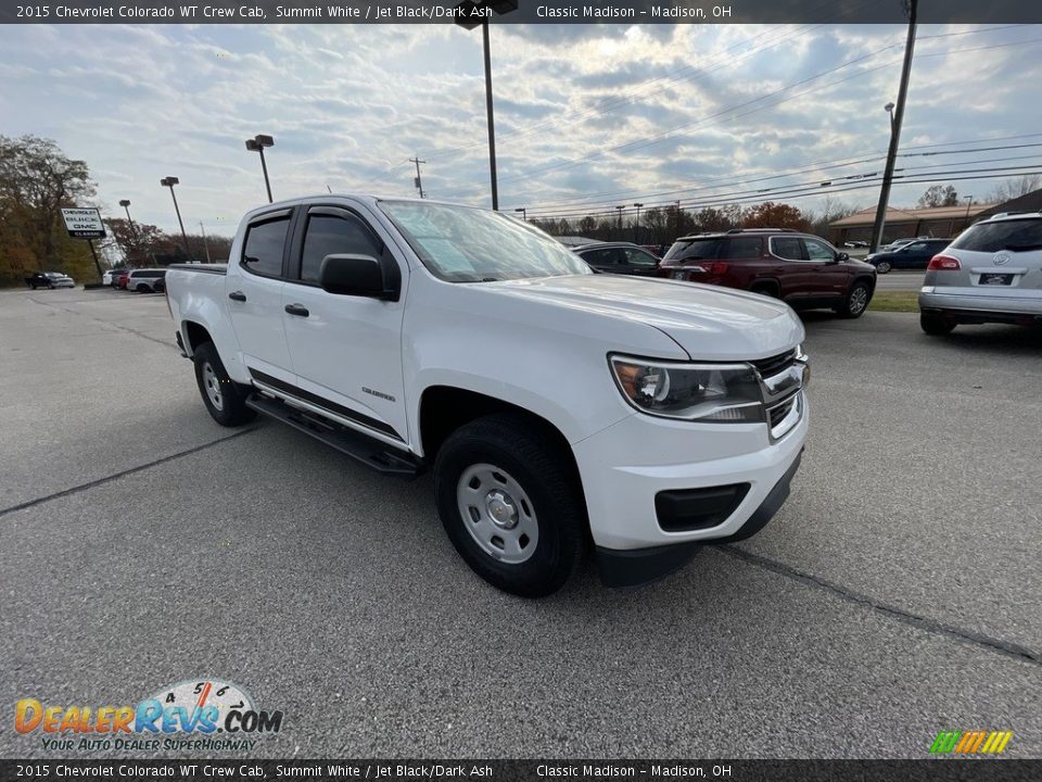 Front 3/4 View of 2015 Chevrolet Colorado WT Crew Cab Photo #4