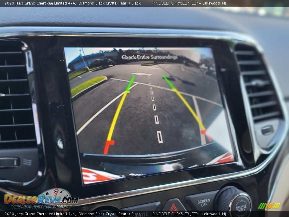 2020 Jeep Grand Cherokee Limited 4x4 Diamond Black Crystal Pearl / Black Photo #9