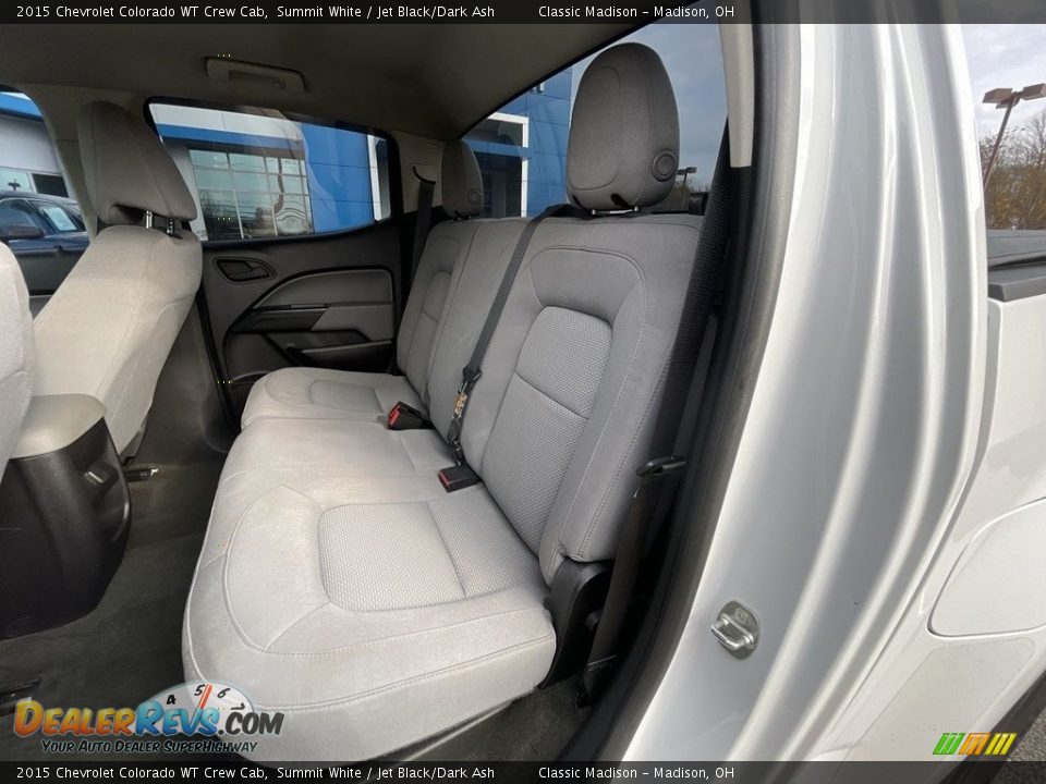 Rear Seat of 2015 Chevrolet Colorado WT Crew Cab Photo #11