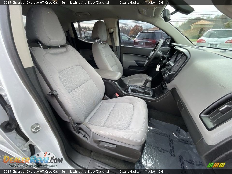 Front Seat of 2015 Chevrolet Colorado WT Crew Cab Photo #13