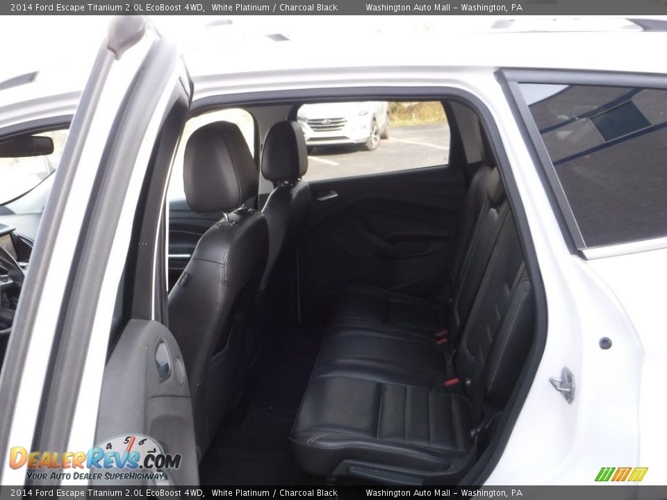2014 Ford Escape Titanium 2.0L EcoBoost 4WD White Platinum / Charcoal Black Photo #24