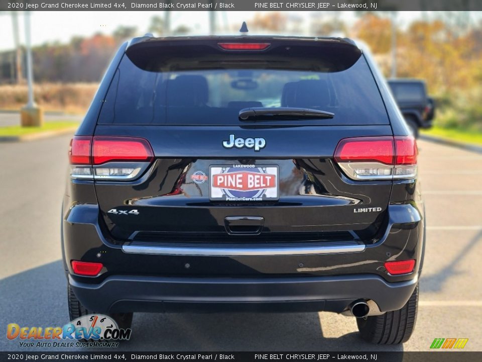2020 Jeep Grand Cherokee Limited 4x4 Diamond Black Crystal Pearl / Black Photo #21
