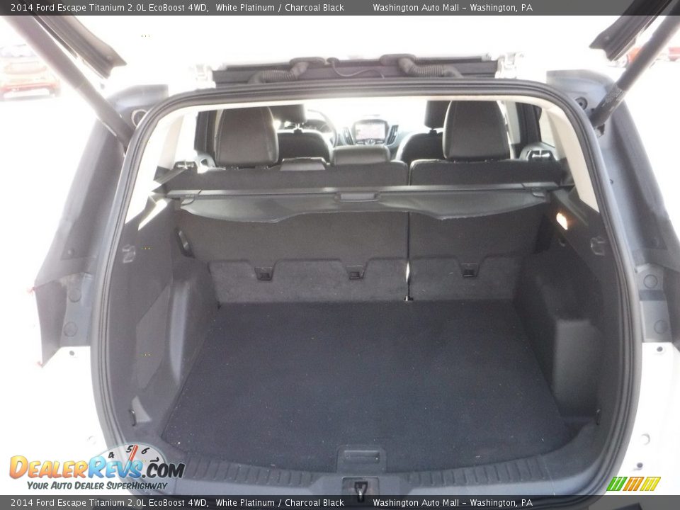 2014 Ford Escape Titanium 2.0L EcoBoost 4WD White Platinum / Charcoal Black Photo #25