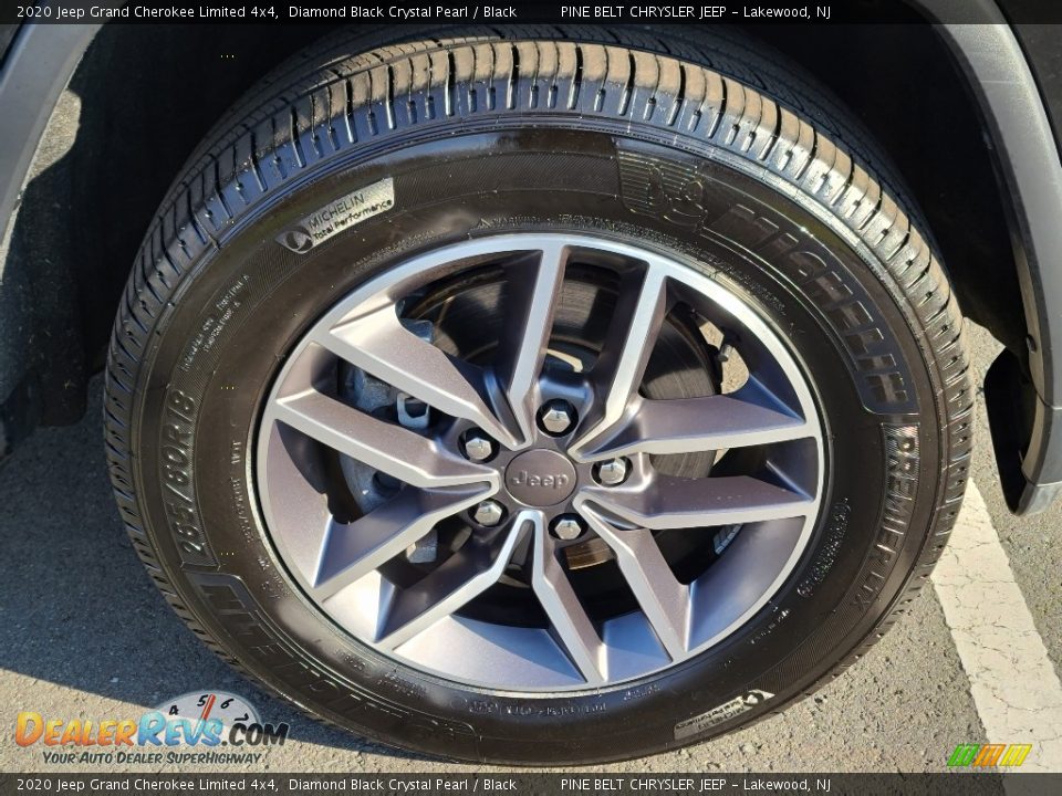 2020 Jeep Grand Cherokee Limited 4x4 Diamond Black Crystal Pearl / Black Photo #26