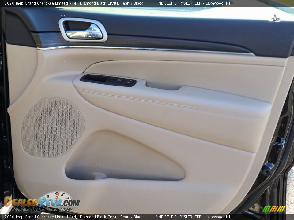 2020 Jeep Grand Cherokee Limited 4x4 Diamond Black Crystal Pearl / Black Photo #27