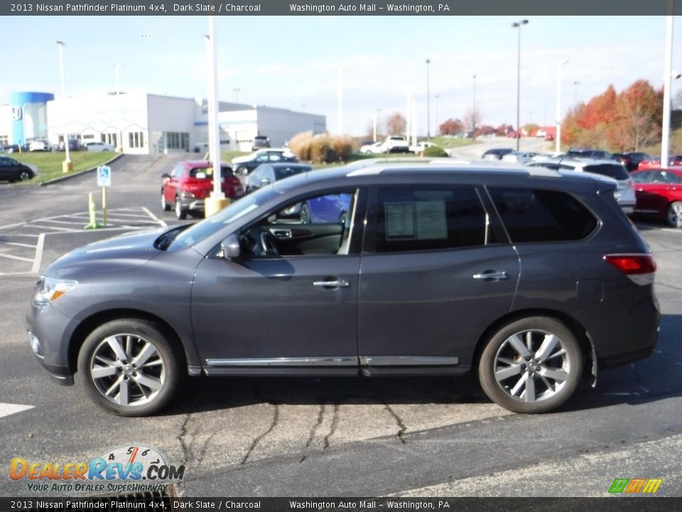 2013 Nissan Pathfinder Platinum 4x4 Dark Slate / Charcoal Photo #5