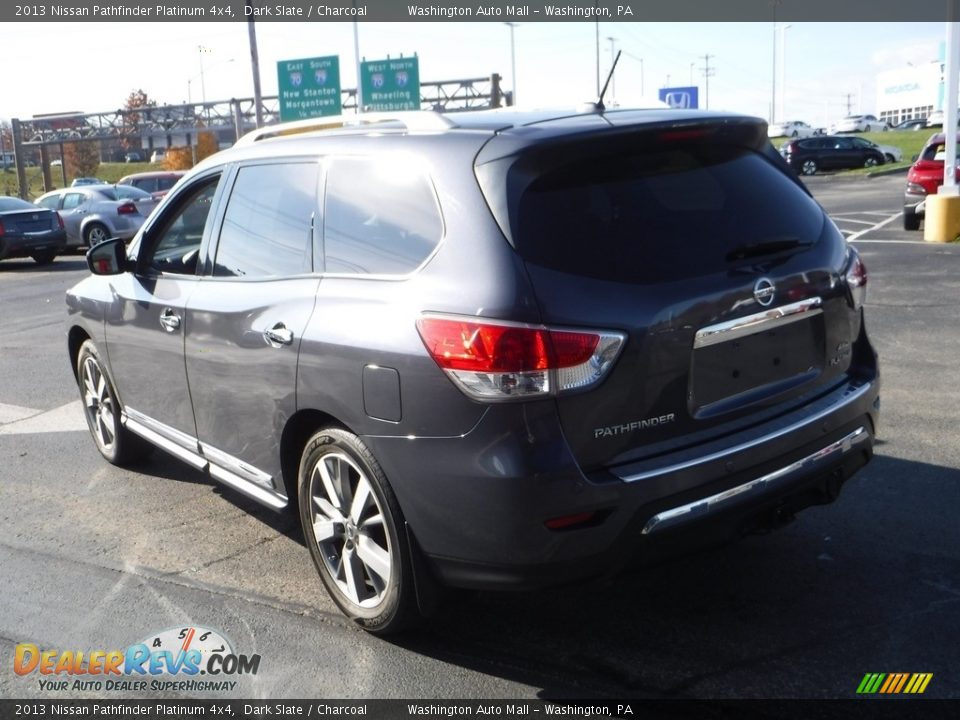 2013 Nissan Pathfinder Platinum 4x4 Dark Slate / Charcoal Photo #6