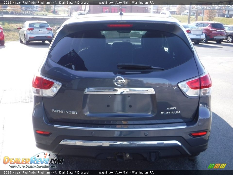 2013 Nissan Pathfinder Platinum 4x4 Dark Slate / Charcoal Photo #7