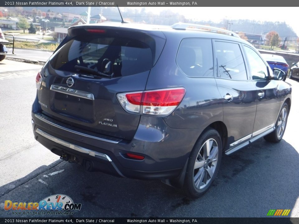 2013 Nissan Pathfinder Platinum 4x4 Dark Slate / Charcoal Photo #8