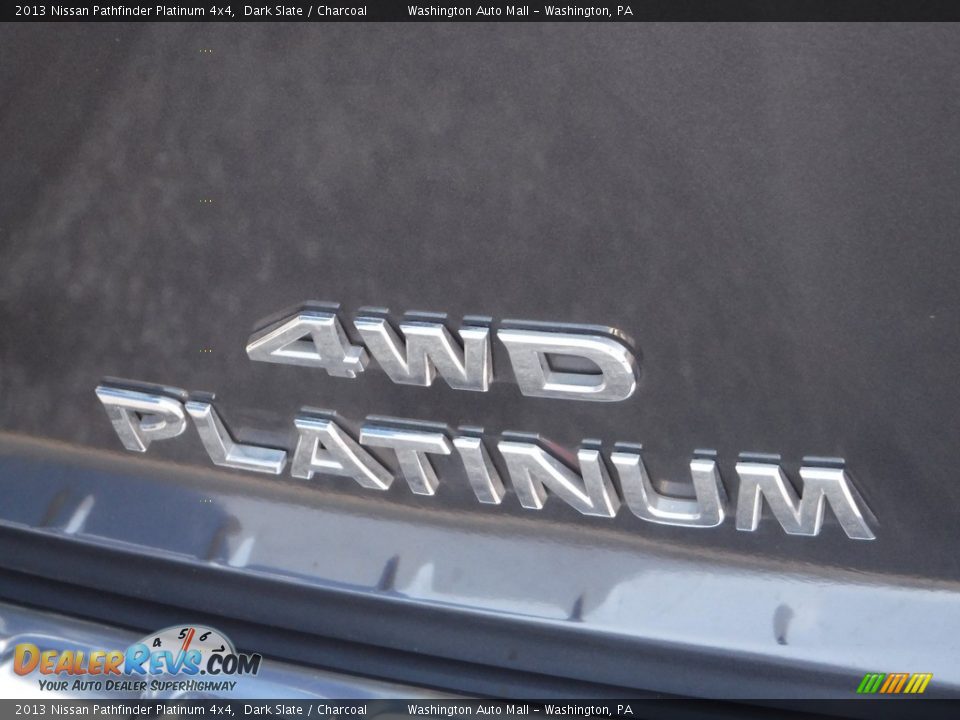 2013 Nissan Pathfinder Platinum 4x4 Dark Slate / Charcoal Photo #9