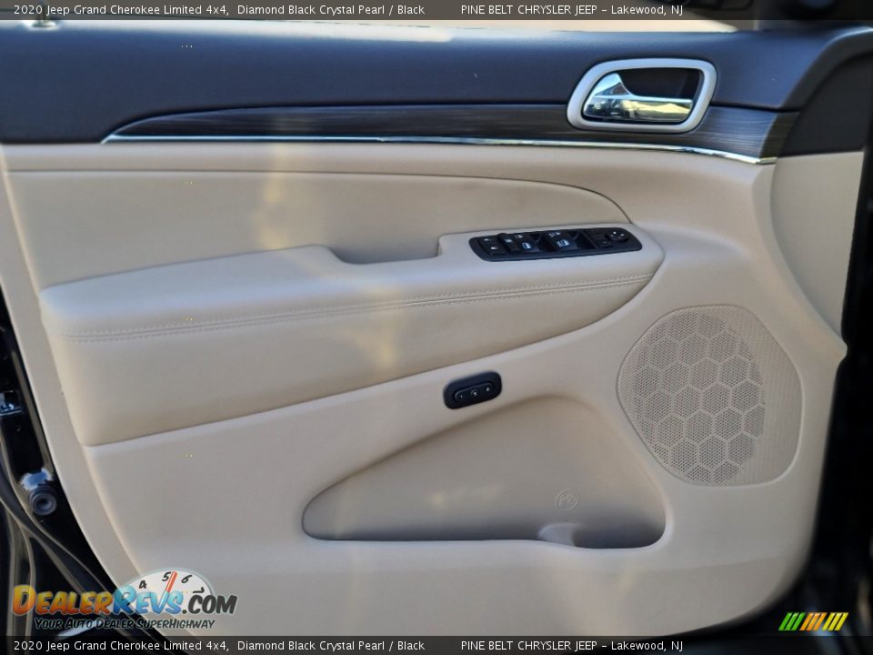 2020 Jeep Grand Cherokee Limited 4x4 Diamond Black Crystal Pearl / Black Photo #34