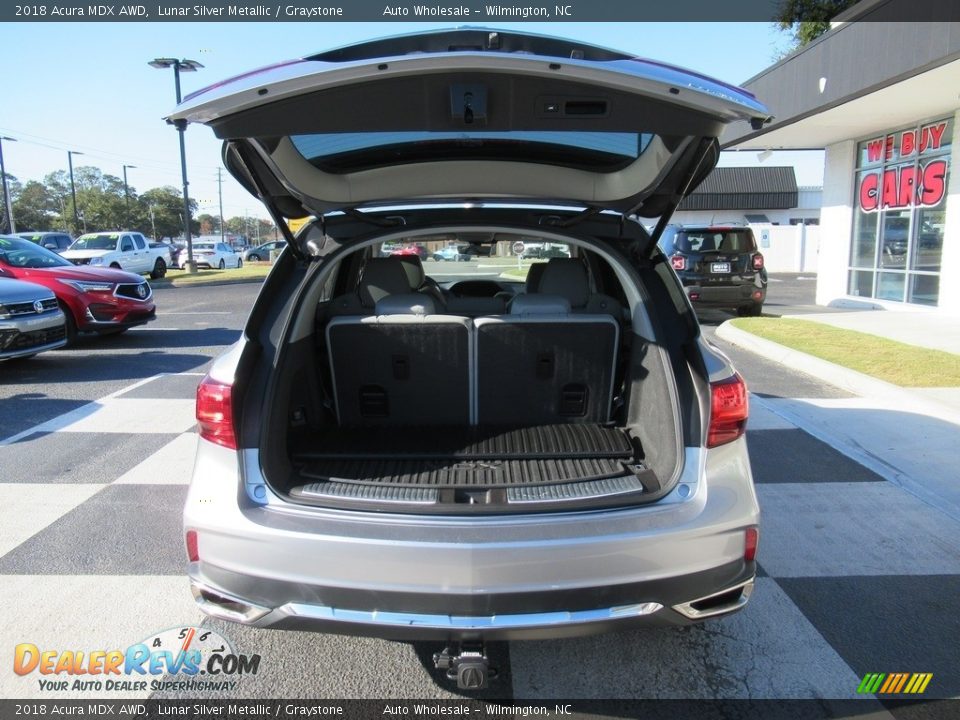 2018 Acura MDX AWD Lunar Silver Metallic / Graystone Photo #5