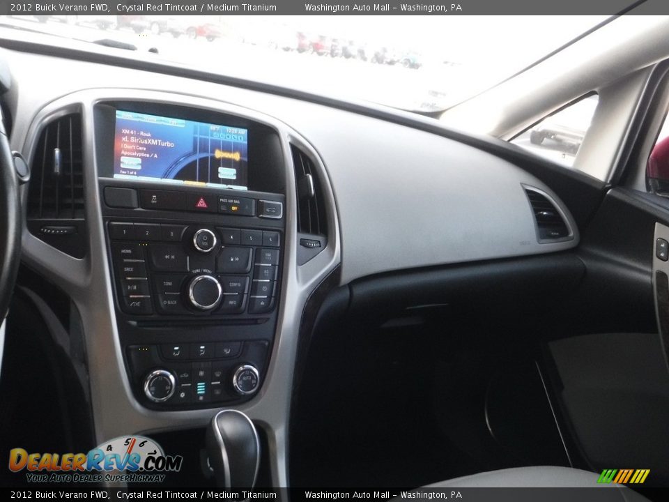 2012 Buick Verano FWD Crystal Red Tintcoat / Medium Titanium Photo #15