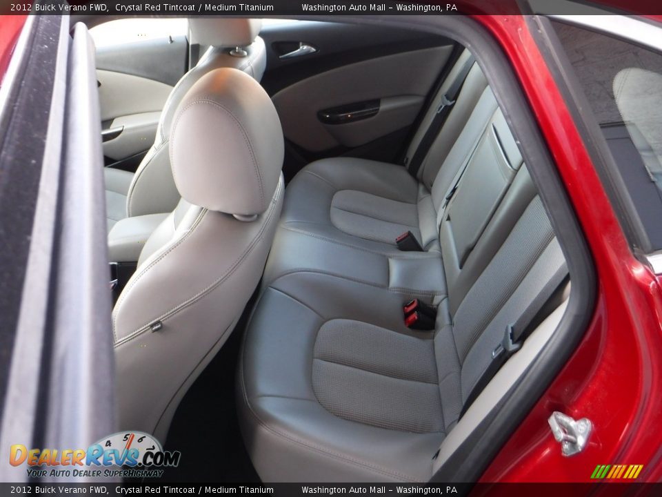 2012 Buick Verano FWD Crystal Red Tintcoat / Medium Titanium Photo #25