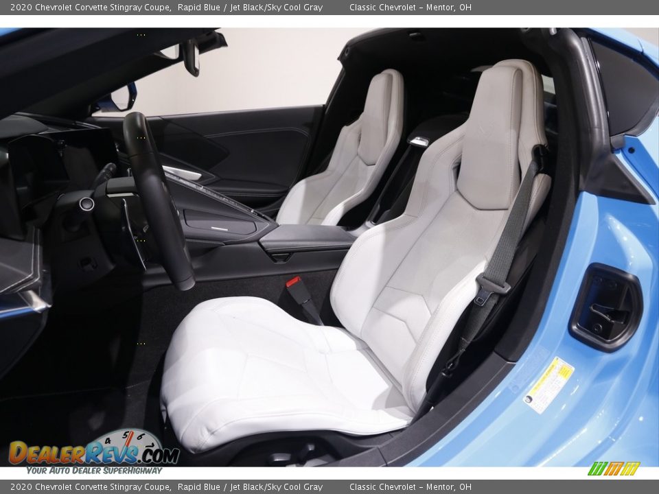 Front Seat of 2020 Chevrolet Corvette Stingray Coupe Photo #6