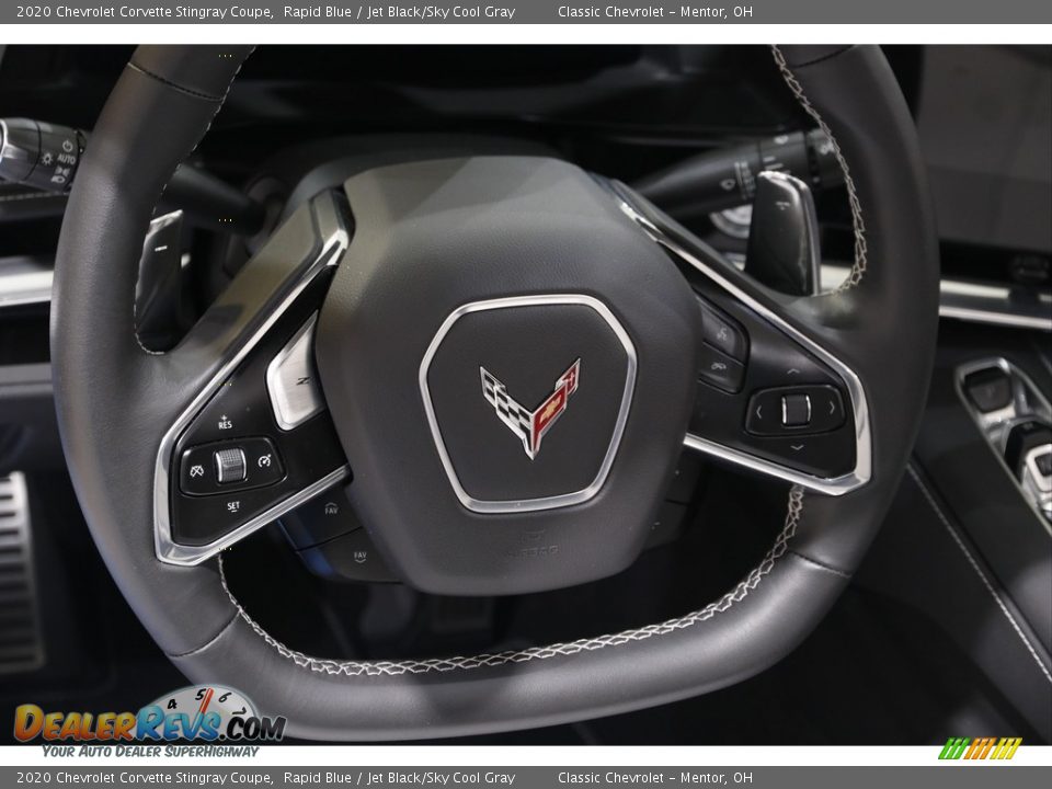 2020 Chevrolet Corvette Stingray Coupe Steering Wheel Photo #8