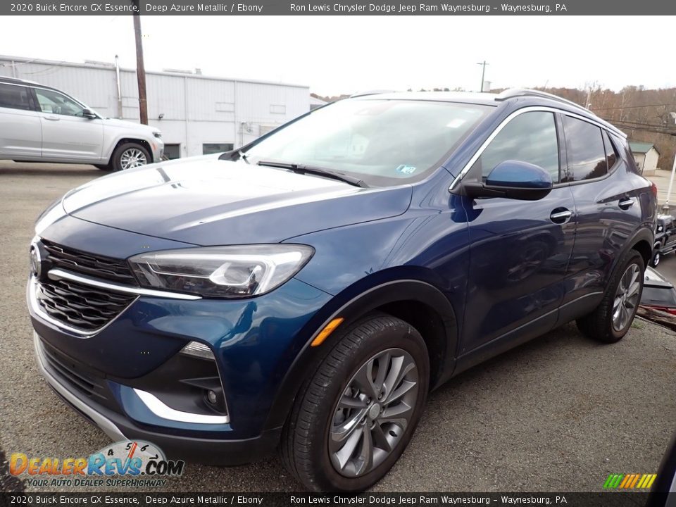 2020 Buick Encore GX Essence Deep Azure Metallic / Ebony Photo #1