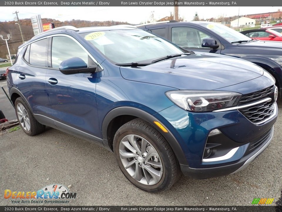 2020 Buick Encore GX Essence Deep Azure Metallic / Ebony Photo #4