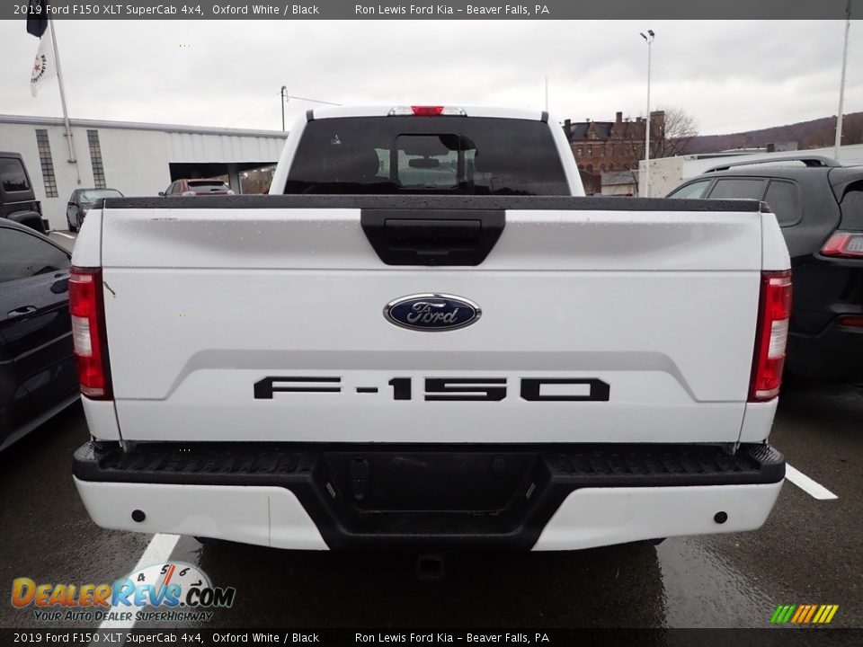 2019 Ford F150 XLT SuperCab 4x4 Oxford White / Black Photo #3