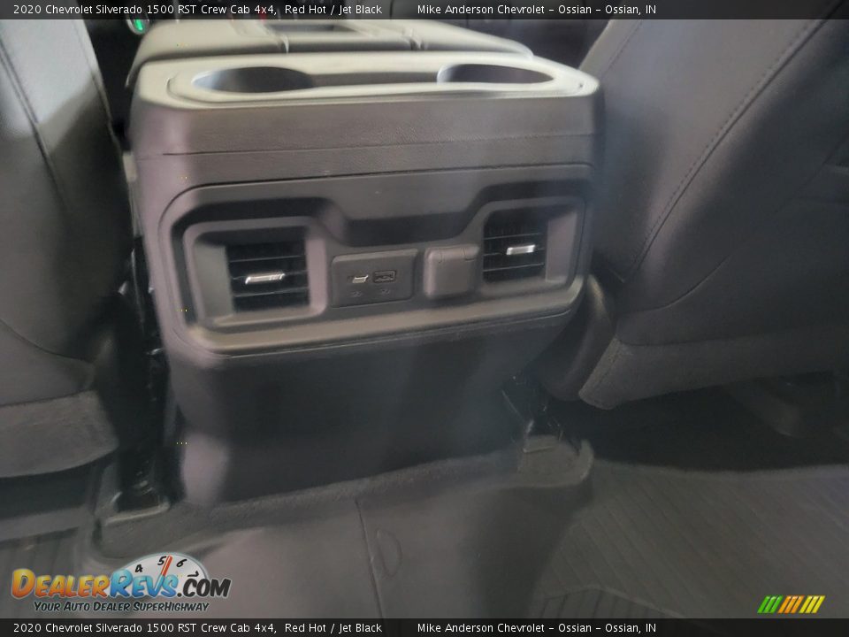 2020 Chevrolet Silverado 1500 RST Crew Cab 4x4 Red Hot / Jet Black Photo #21