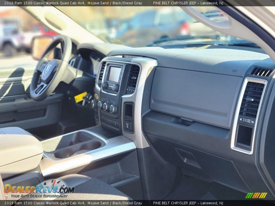 2019 Ram 1500 Classic Warlock Quad Cab 4x4 Mojave Sand / Black/Diesel Gray Photo #23