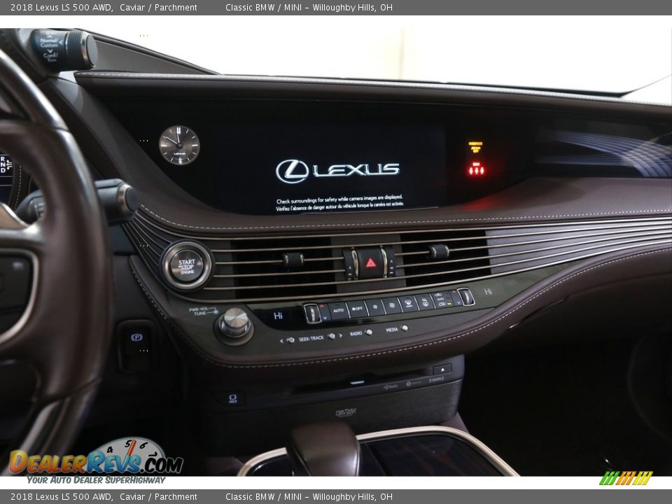 Dashboard of 2018 Lexus LS 500 AWD Photo #9