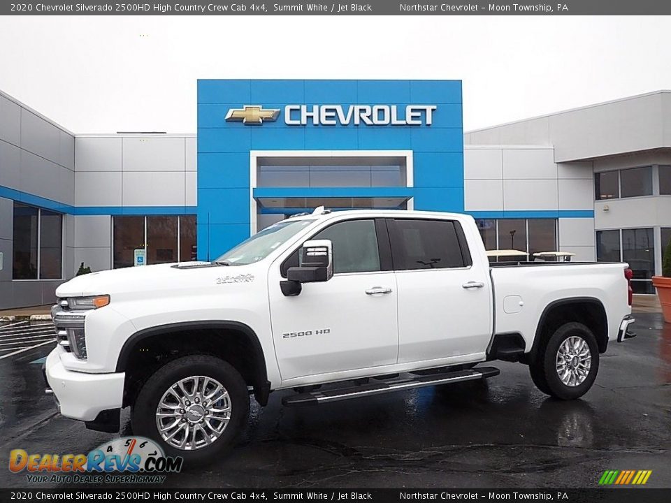 2020 Chevrolet Silverado 2500HD High Country Crew Cab 4x4 Summit White / Jet Black Photo #1