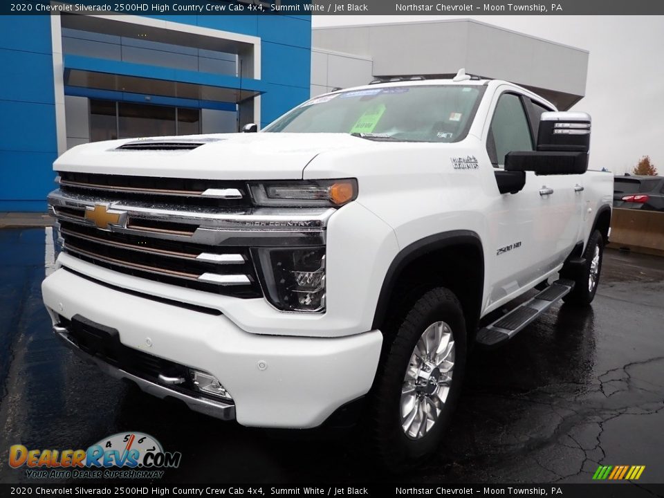 2020 Chevrolet Silverado 2500HD High Country Crew Cab 4x4 Summit White / Jet Black Photo #2