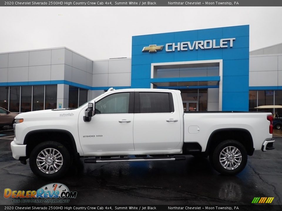 2020 Chevrolet Silverado 2500HD High Country Crew Cab 4x4 Summit White / Jet Black Photo #3