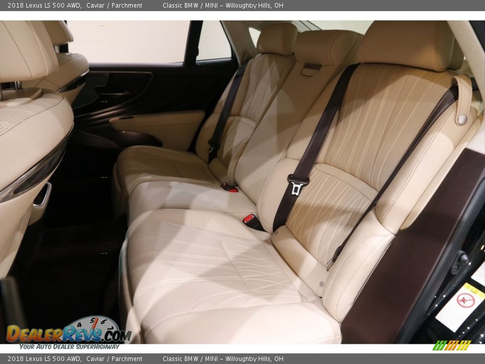 Rear Seat of 2018 Lexus LS 500 AWD Photo #20